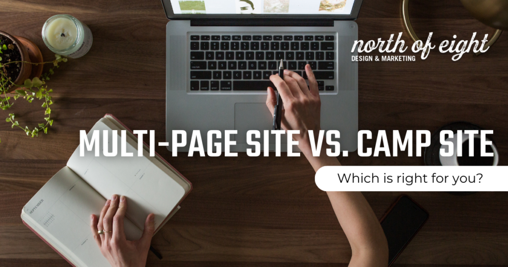 Landing page or full website
